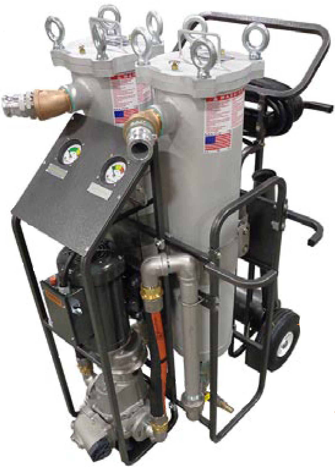 Filtration System, 1-1/2 in Pump, Single Phase, Explosion-Proof