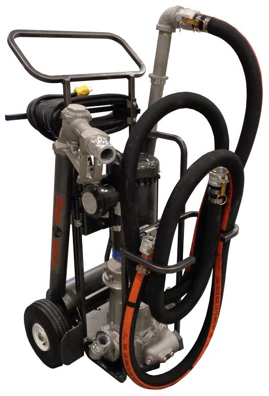 Fluid Transfer Cart, 1-1/2 in Pump, Single Phase Image