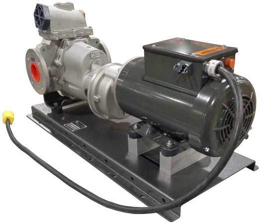2 in. Skid Mounted Pump, 3 Phase, Explosion Proof