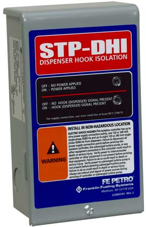 STP-DHI Dispenser Hook Isolation Device for 110V Dispenser Handle Switches Image