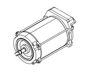 115/230 VAC 3/4 HP Motor Image