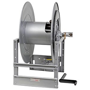 Electronic Rewind (1/3HP) Hose Reel with Inboard Mounted Motor for Booster Hose
