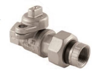 Lockwing TEA Coated Utility Gas Ball Valve with Insulated Tail Piece Image