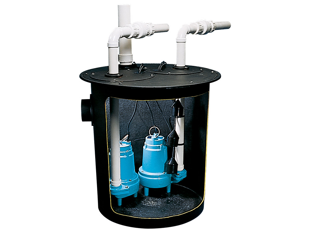 Duplex Sewage Pump System