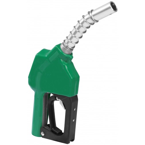 1 in. Auto Fuel Nozzle with Curved Spout