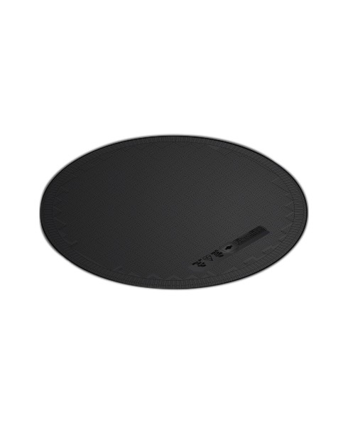 12 in. Diameter Black Composite Manhole Cover Image