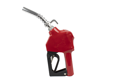 3/4 in. Unleaded 12V Transfer Pump Nozzle, Red