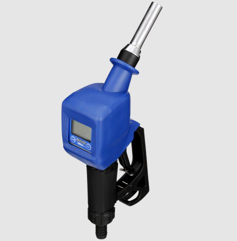 Auto Shut-Off DEF Dispensing Nozzle with Integrated Digital Meter