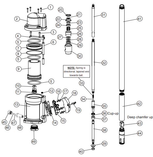 Balcrank Jet Power Pump Parts Image