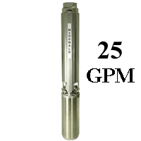 25 GPM 4" Submersible Pumps (M Series) Image