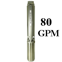 80 GPM 4" Submersible Pumps (T Series) Image