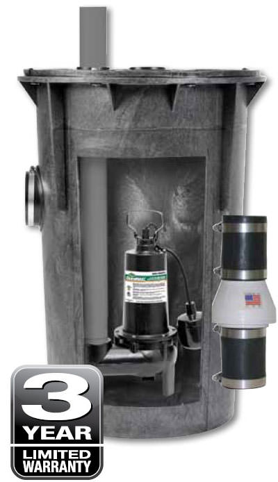 Model: 5050CTSJPAC Simplex Sewage Package