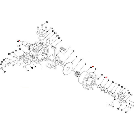 Repair Kit for Corken PZ7 Coro-Vane® Pump