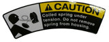SPRING UNDER TENSION DECAL Image