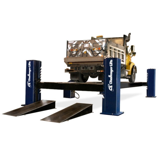 Four Post Heavy Duty Commercial Truck Lifts Image