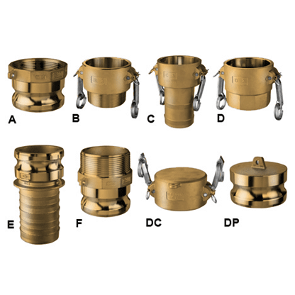 Quick Camlock Couplings, Adapters, Dust Caps and Plugs