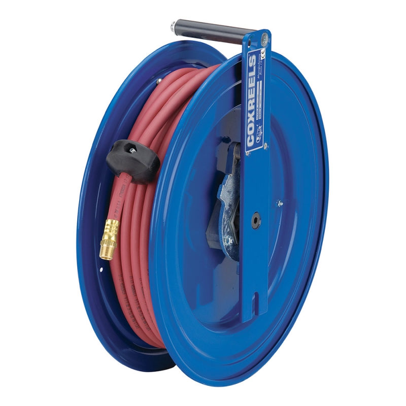 EZ-Coil Safety Series Spring Rewind Air and Water Hose Reel