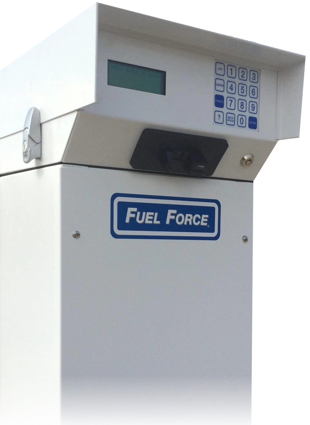 Island-Mounted Site Control Terminal - Magstripe Card Reader, Numeric Keypad, up to 4 hoses Image
