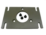 6200 SERIES MOTOR PLATE, 1/4 in. THK STEEL (P66A-01200) Image