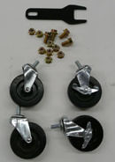 AVF-18 CASTER (4 in. OD) KIT W/ WRENCH, SPACERS, NUTS