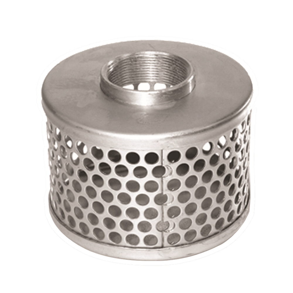 Plated Steel Suction Strainer with Hose Shank with 3/8 in. Openings Image