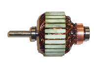 Armature for 2/3 HP (500 RPM), 12 Volt Motors (Short or Long Shaft) Image