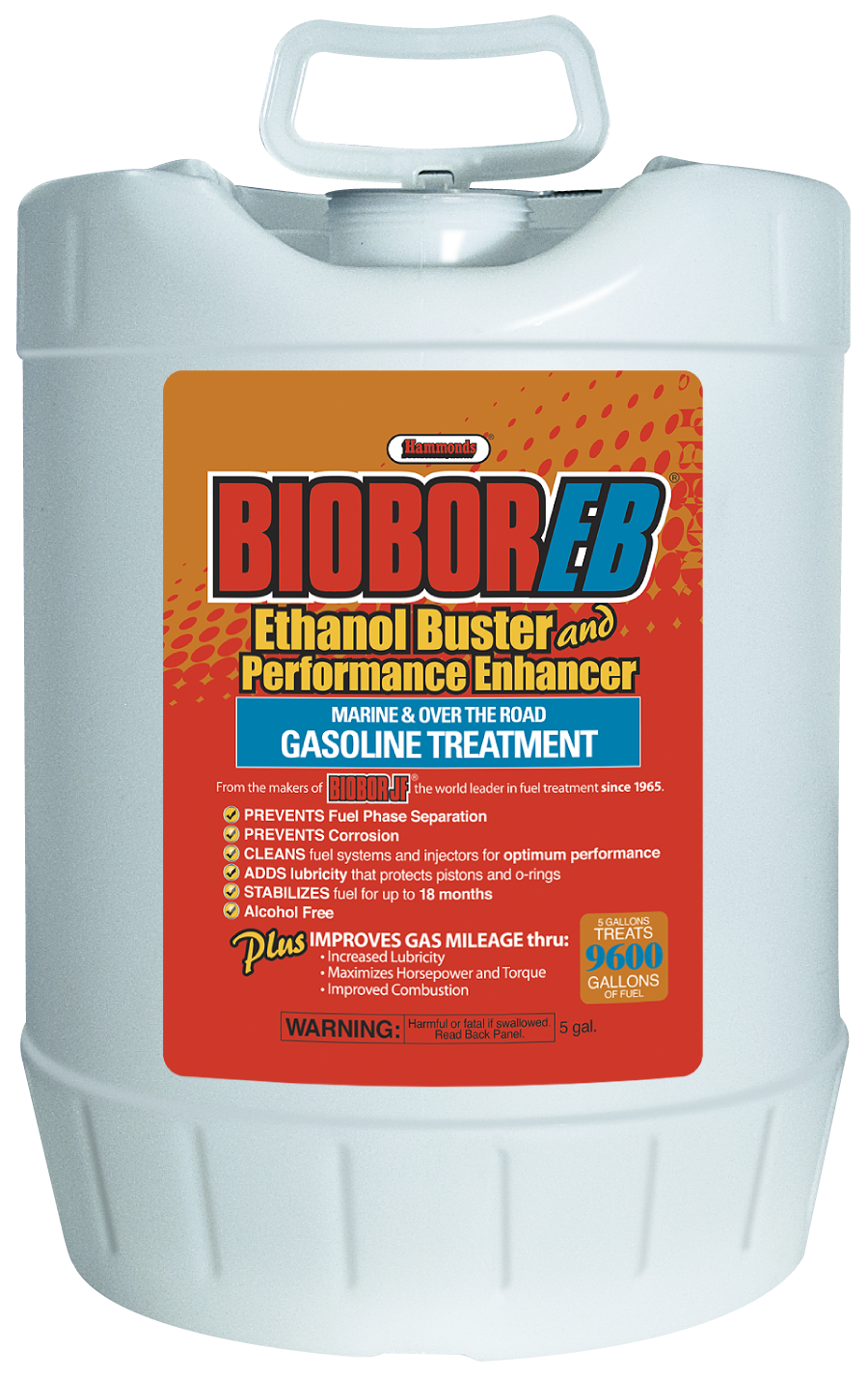 Biobor EB 5 gal. - Ethanol Buster and Performance Enhancer Image