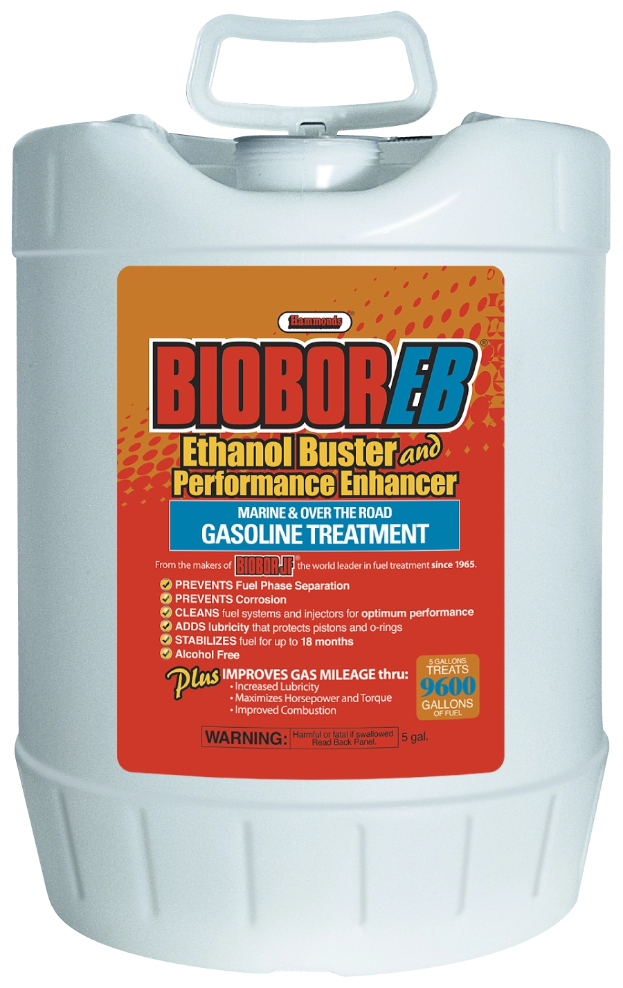 Biobor EB 5 gal. - Ethanol Buster and Performance Enhancer Image