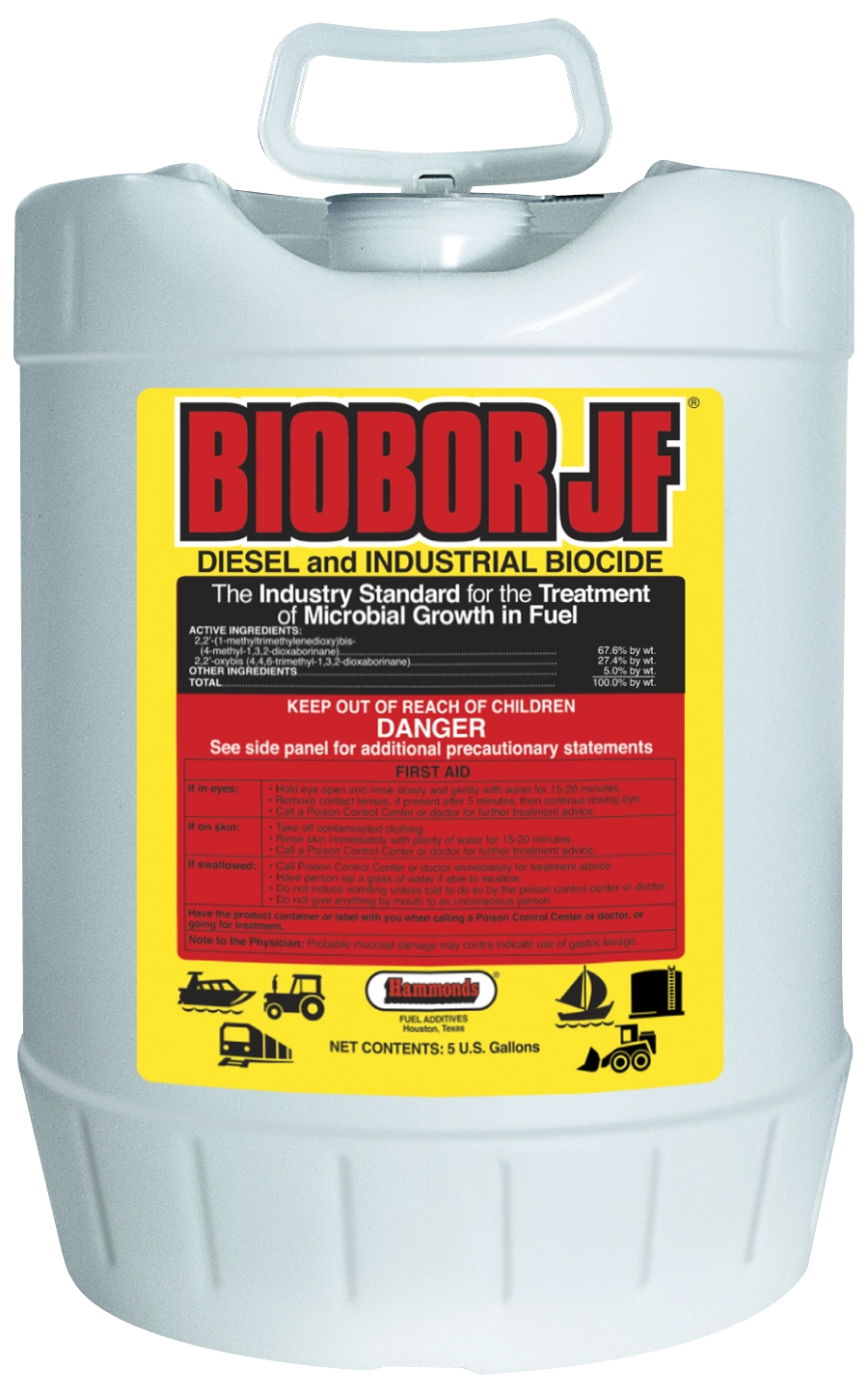Biobor JF 5 gal. Diesel Biocide and Lubricity Additive