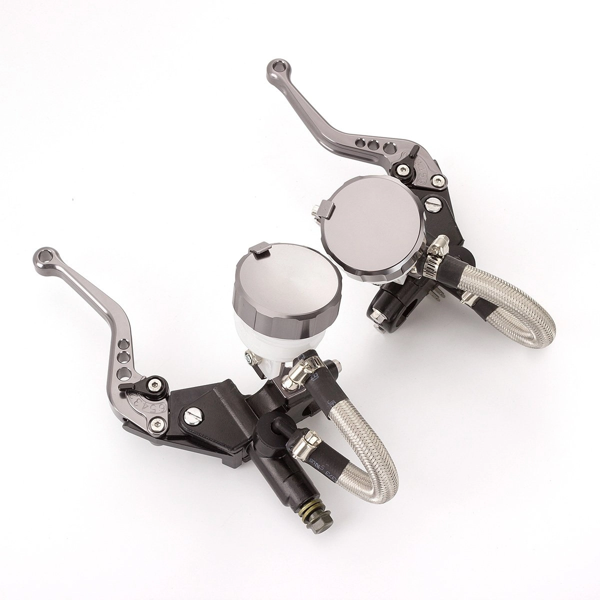 CNC BRAKE LEVER and RESERVIOR ACTUATOR (USE W/ DOT 3 BRAKE FLUID)
