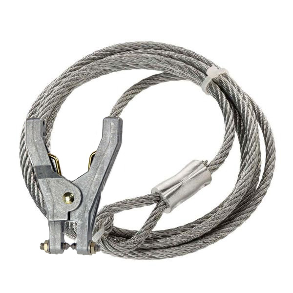 Clear PC Galvanized Cable, Browne Clamp, Cable Stop and Eyelet