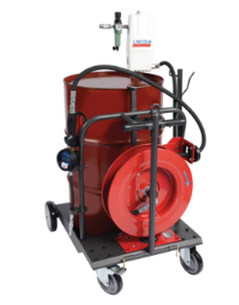 3:1 Air Operated Oil Trolley Kit