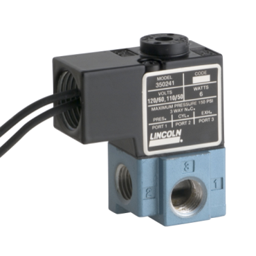 Electric Solenoid Operated Air Valve Image