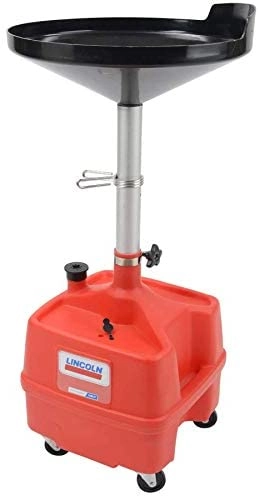 18 Gallon Portable Plastic Oil Drain Image