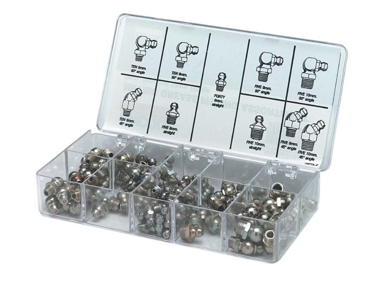 Grease Deluxe Metric Fitting Assortment