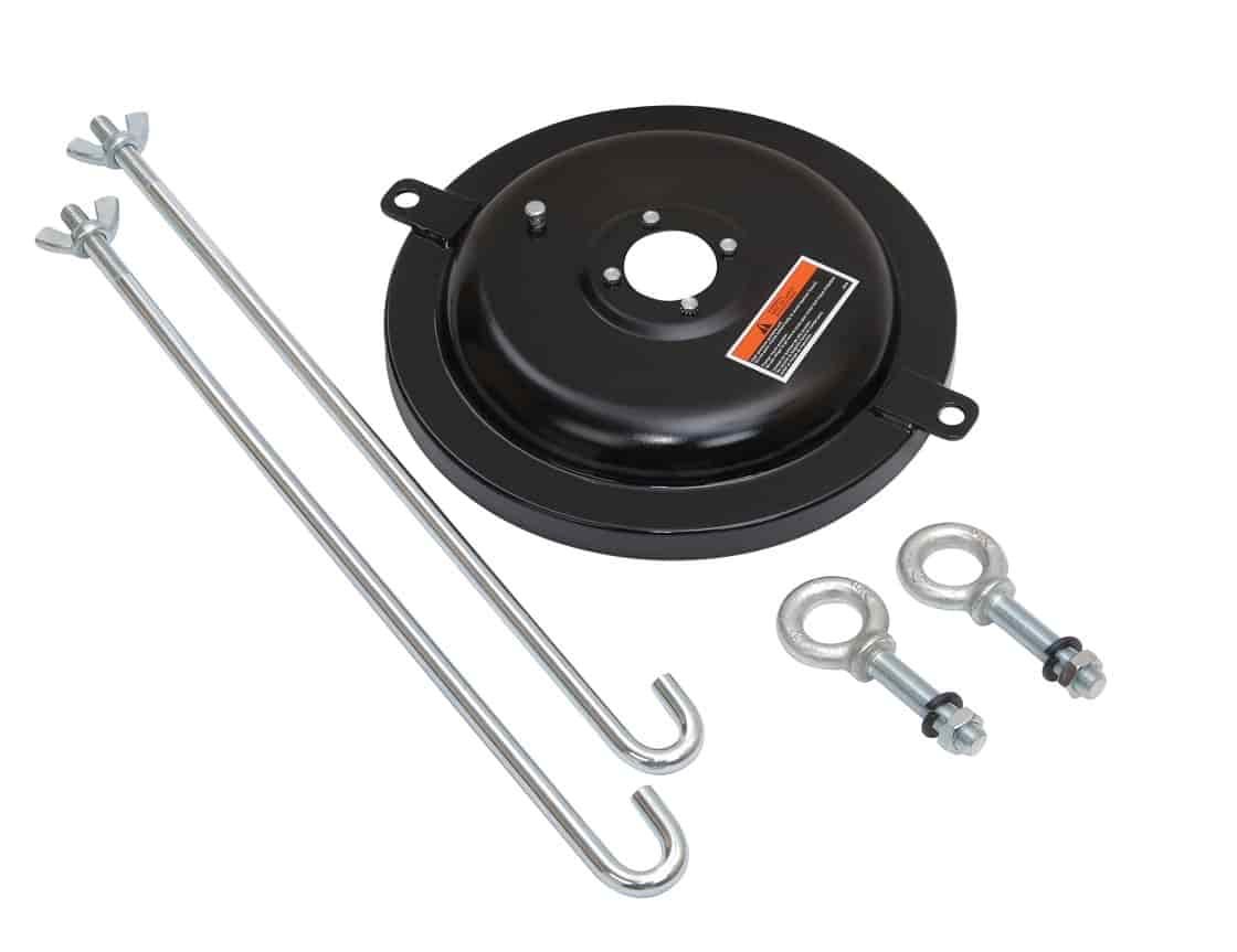 Drum Cover and Tie Rod Assembly Image