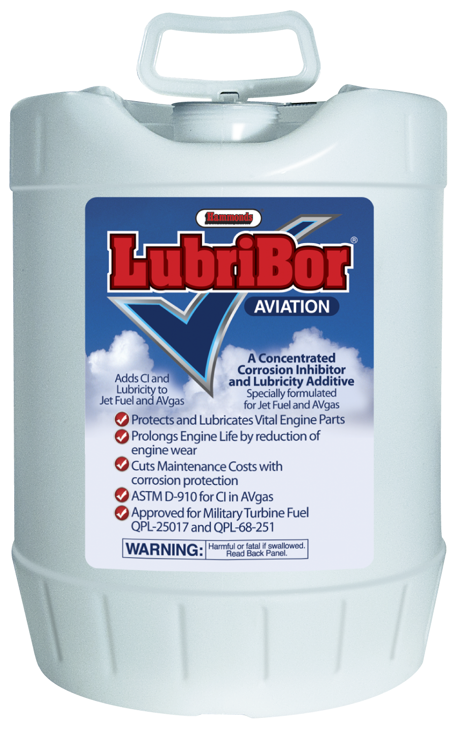 LubriBor 5 gal. - Corrosion Inhibitor and Lubricity Improver for Aviation