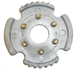 EH-660 RATCHET WHEEL W/ BEARING FOR HGR REELS INCLUDES (6) 1/4 in. x 1/2 in. BOLTS