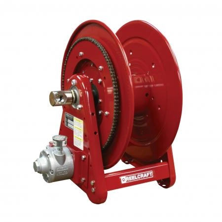 Premium Duty Air Motor Driven Air and Water Hose Reel