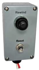 12 - 40 Amp CB, Switch and Mounting Bracket Included with Above Reel (Less Solenoid and 90030 Switch) Image