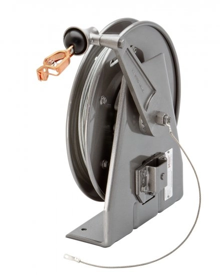 PLASTIC COVERED SST CABLE, 50 ft. W/10 ft. Y (W/CLAMPS)