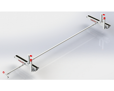 EZGLIDE2 Drop-Down Ladder Kit - Extended - Mid/High Roof