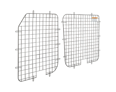 Window Screen - Rear Door - Mid/High Roof - Ford Transit