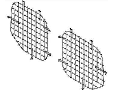 Window Screen - Rear Door - Compact - Transit Connect Image