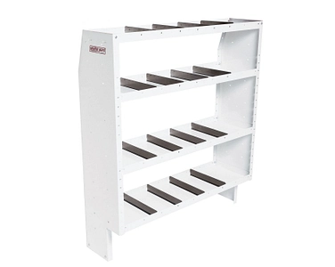 Heavy Duty Adjustable 4 Shelf Unit - 60 in. x 52 in. x 16 in.