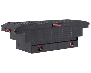 Compact Low Profile 62.5L x 20.5W x 18.5H Saddle Truck Box