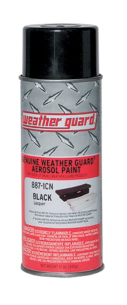 Black Aerosol Touch-Up Paint (12 Ounce Aerosol)