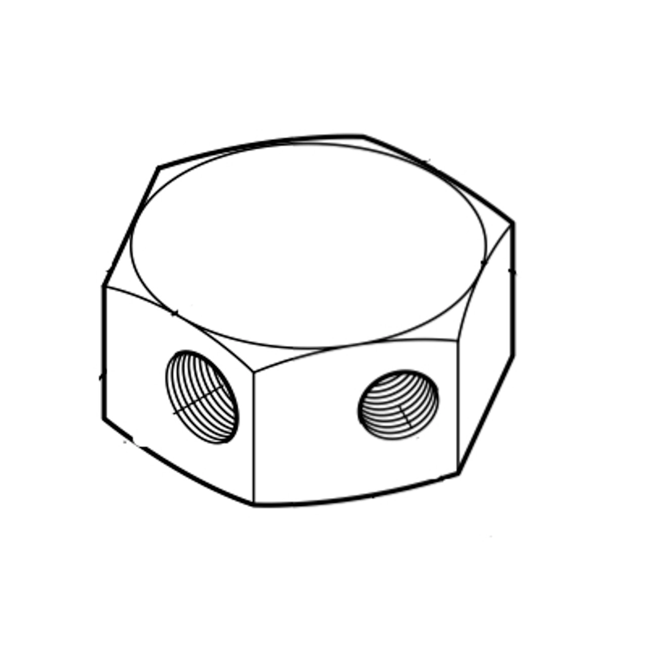 Adapter Body for 6713-4