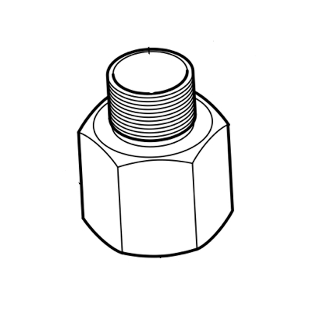 Adapter with 1/2 in. NPTF Female Thread Image