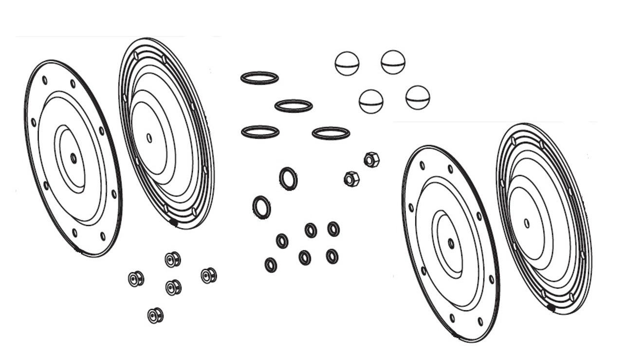 Wet End Kit for Model 8207 Image